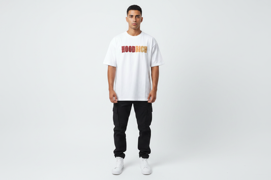 Hoodrich Tee - White