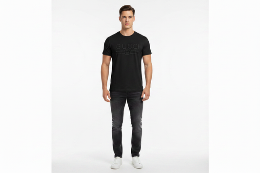 Gucci Graphic Tee - Black