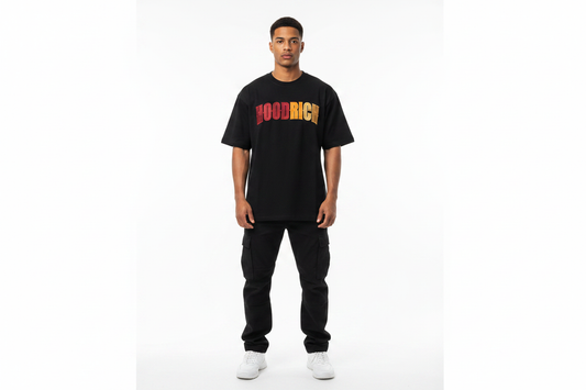 Hoodrich Tee - Black