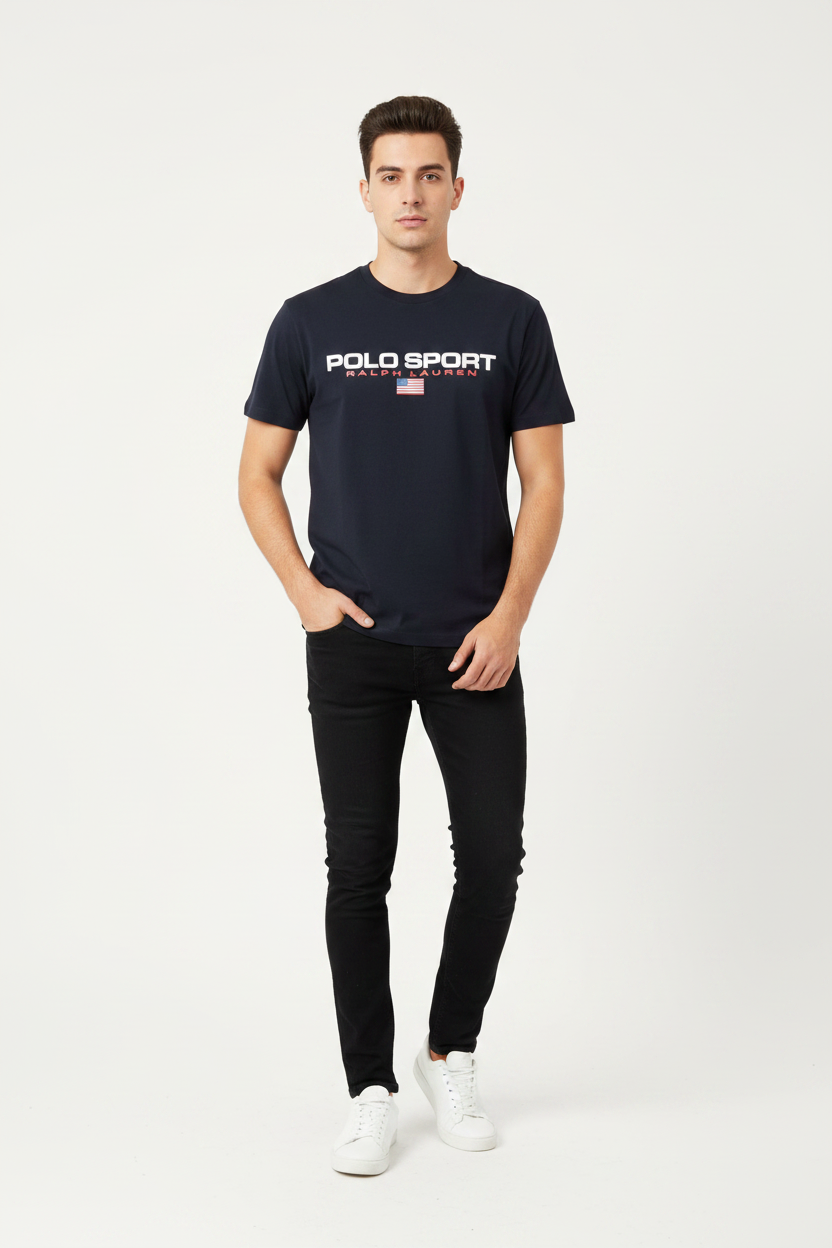 Navy Polo Sport Model