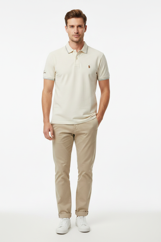 Ralph Lauren Cream Polo Model