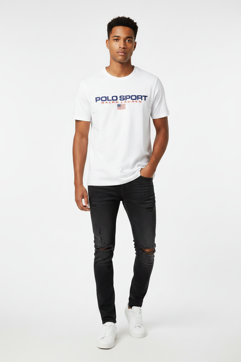 White Polo Sport Model